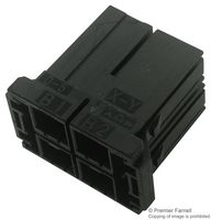 AMP - TE CONNECTIVITY 3-917807-3 CARCASA CONECTOR, HEMBRA, 6POS, 10.16MM