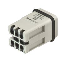 HARTING 09360082632 HEAVY DUTY INSERT, PLUG, 8POS, 1.5MM2