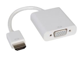 ROLINE 12.03.3114 CABLE, HDMI PLUG-VGA SKT, 0.15M, WHITE