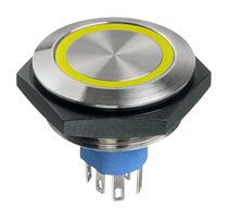 APEM AV55022000074BK PULSADOR ILUM SPDT, 1A, 30VDC, QC/SOLDAR