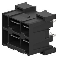 TE CONNECTIVITY 2173132-2 CONNECTOR, HEADER, 4POS, 2ROW, PRESS-FIT