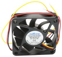 MULTICOMP PRO MC002105 AXIAL FAN, 40MM, 12VDC, 9.4CFM, 35.03DBA