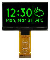 MIDAS DISPLAYS MCOT128064H1V-GM OLED MODULE, 128 X 64P, COT, 3V