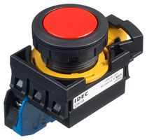 IDEC CW1B-A1E10R PB SWITCH, SPST-NO, 10A, 120VAC, SCREW