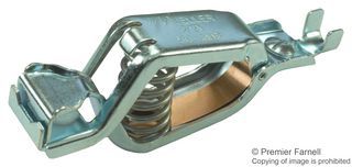 MUELLER ELECTRIC BU-21APN AUTOMOTIVE TEST CLIP, STEEL, 50A, 27MM