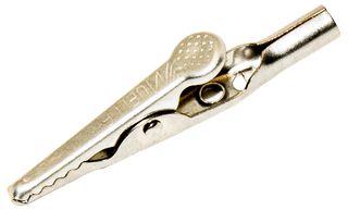MUELLER ELECTRIC BU-60 ALLIGATOR CLIP, STEEL, 10A, 7.9MM