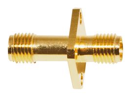 MUELLER ELECTRIC BU-P72973 RF COAX ADAPTER, SMA JACK-JACK, 50 OHM