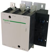 SCHNEIDER ELECTRIC LC1F400 CONTACTOR, 3PST-NO, PANEL