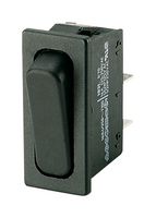 MARQUARDT 01831.3312-02 ROCKER SWITCH, SPST, 20A, 250VAC, BLACK
