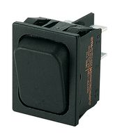 MARQUARDT 01834.1102-00 ROCKER SWITCH, DPDT, 10A, 250VAC, BLACK