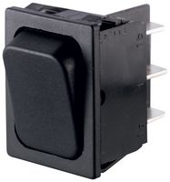 MARQUARDT 01834.3402-00 ROCKER SWITCH, DPDT, 4A, 250VAC, BLACK