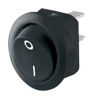 MARQUARDT 01881.1103-01 ROCKER SWITCH, SPST, 12A, 250VAC, BLACK