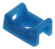 PANDUIT TM3S8-C76 CABLE TIE MOUNT, ETFE, AQUA BLUE, 4.4MM