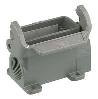 HARTING 19200100290 HEAVY DUTY HOUSING, 10A, 1 LEVER, ALUM