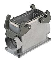 HARTING 19628160273 HEAVY DUTY HOUSING, 16B, 2 LEVER, ALUM