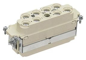 HARTING 09380082753 HEAVY DUTY INSERT, RCPT, 8POS, 25MM2