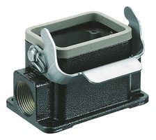 HARTING 19370061290 HEAVY DUTY HOUSING, 6B, 1 LEVER, ALUM