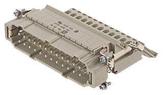 HARTING 09330244639 HEAVY DUTY INSERT, PLUG, 24POS, 2.5MM2