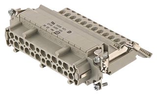 HARTING 09330244739 HEAVY DUTY INSERT, RCPT, 24POS, 2.5MM2