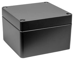 DELTRON ENCLOSURES 490-101008E-68 ENCLOSURE, MULTIPURPOSE, ALUM, BLACK