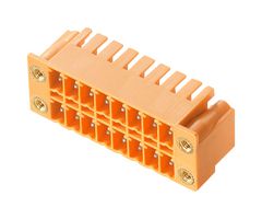 WEIDMULLER 1041050000 TERMINAL BLOCK, HEADER, 22POS, TH