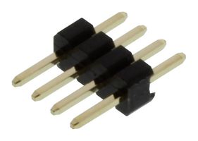 MULTICOMP PRO MC-HVT1-S04-G CONNECTOR, HEADER, 4POS, 1ROW, 1.27MM