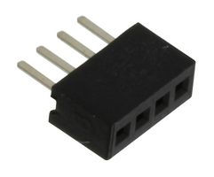 MULTICOMP PRO MC-SVT1-S04-G CONNECTOR, RCPT, 4POS, 1ROW, 1.27MM