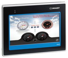 CROUZET 88970567 HMI TOUCH PANEL, PLC W/ENET MOD BUS