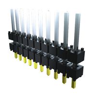 SAMTEC DW-10-10-T-S-450 CONNECTOR, HDR, 10POS, 1ROW, 2.54MM