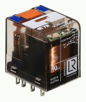 TE CONNECTIVITY - SCHRACK 9-1415001-1 RELÃ POTENCIA, DPDT, 12A, 240VAC, ZÃCALO