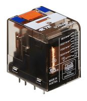 SCHRACK - TE CONNECTIVITY PT581024 POWER RELAY, 4PDT, 6A, 240VAC, TH