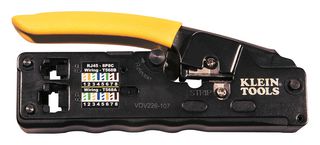 KLEIN TOOLS VDV226-107 CRIMP TOOL, RATCHET, 133MM