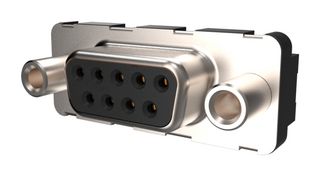 AMPHENOL COMMUNICATIONS SOLUTIONS D25S13A4GV00LF D-SUB CONNECTOR, R/A, RCPT, 25POS, TH