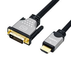 ROLINE 11.04.5876 CABLE, DVI-D TO HDMI PLUG, BLACK, 1.5M