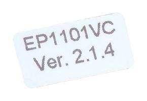 PANDUIT C275X125YMT LABEL, POLYESTER, SILVER, 69.9 X 31.8MM