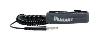PANDUIT RGESDWS WRIST BAND, ADJUSTABLE, 228.6MM, BLACK