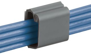 PANDUIT LC5-A-C8 CABLE CLAMP, PVC, 9.1MM, GREY