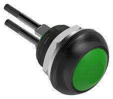 TE CONNECTIVITY - ALCOSWITCH PB7B2FM6M1CAL00Y500 PB SWITCH, SPST, 0.4A, 32V, WIRE LEADED