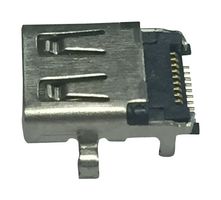 MULTICOMP PRO MC002785 HDMI CONNECTOR, RCPT, 19POS, SMD/THT