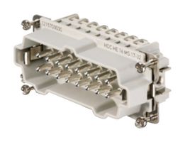 WEIDMULLER HDC HE 16 MS 17-32 HEAVY DUTY INSERT, PLUG, 32+PE, 20-14AWG