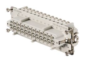 WEIDMULLER HDC HE 24 FS 25-48 HEAVY DUTY INSERT, RCPT, 48+PE, 20-14AWG