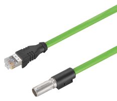 WEIDMULLER HDC XX5E01 MMSRJ45-0100 CIR CABLE ASSY, 4POS, PLUG-RJ45 PLUG, 1M