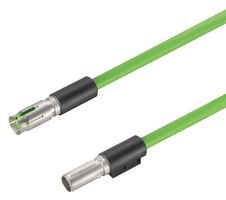 WEIDMULLER HDC XX5E01 MFSXXXX-0150 CIR CABLE ASSY, 4POS, PLUG-RCPT, 1.5M