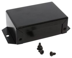 HAMMOND 1411FBCBK ENCLOSURE, UTILITY BOX, ALUMINIUM, BLACK