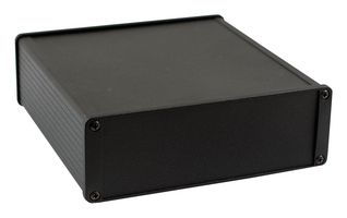HAMMOND 1457T1601EBK. ENCLOSURE, PCB BOX, ALUM, BLACK
