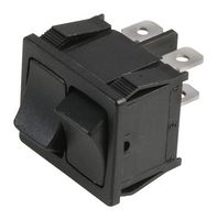 MULTICOMP PRO MCR13-33PAA-02 ROCKER SWITCH, DPST, 10A, 125VAC, PANEL
