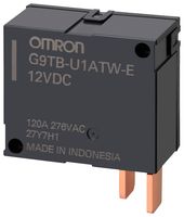 OMRON ELECTRONIC COMPONENTS G9TB-U1ATW-E DC12 POWER RELAY, SPST, 120A, 276VAC, BRACKET