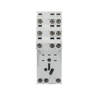ABB 1SVR405651R2100 RELAY SOCKET, 7A, 250V, DIN RAIL