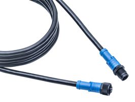 AMPHENOL LTW HPC-000505-0MF-CSA10 CIRCULAR CABLE ASSY, 5P, PLUG-RCPT, 10M
