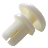 ESSENTRA COMPONENTS SR 6080W SNAP RIVET, NYLON 6, 6.2MM, WHITE, PK100